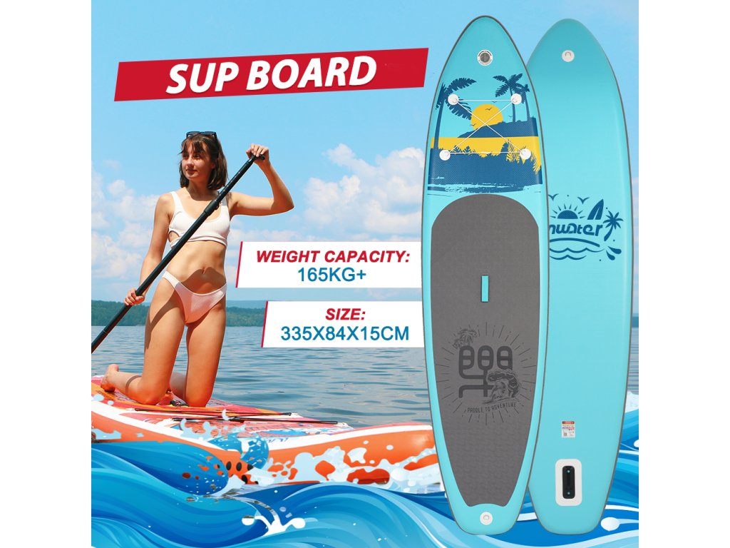 FunWater nafukovací paddleboard BluePalm